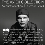 Incroyable : des objets d'Avicii à vendre ! Voici comment posséder un morceau de légende